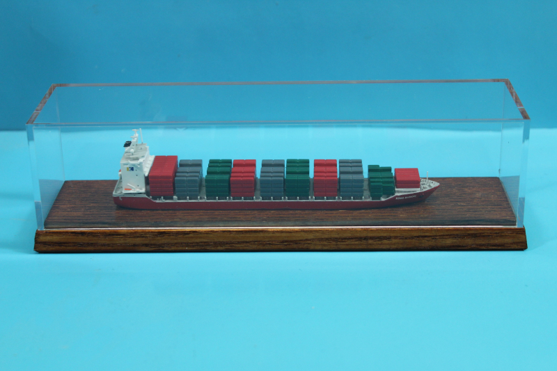 Containerschiff "King Byron" Typ Aker CS 1700 (1 St.) MH 2007 in Vitrine von Conrad